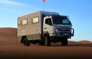 motorhome on big red